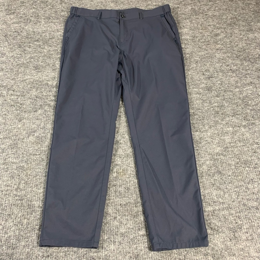 Jack Archer Pants Mens 38x32 Blue Jetsetter Performance Trousers Golf Preppy